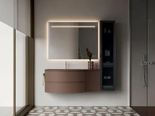 Mobile da Bagno sospeso Seventy|Form 24 di Ideagroup