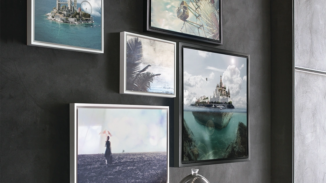 Quadri su tela Canvas con cornice di Adriani e Rossi