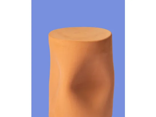 Tavolino in terracotta Toblo di Miniforms