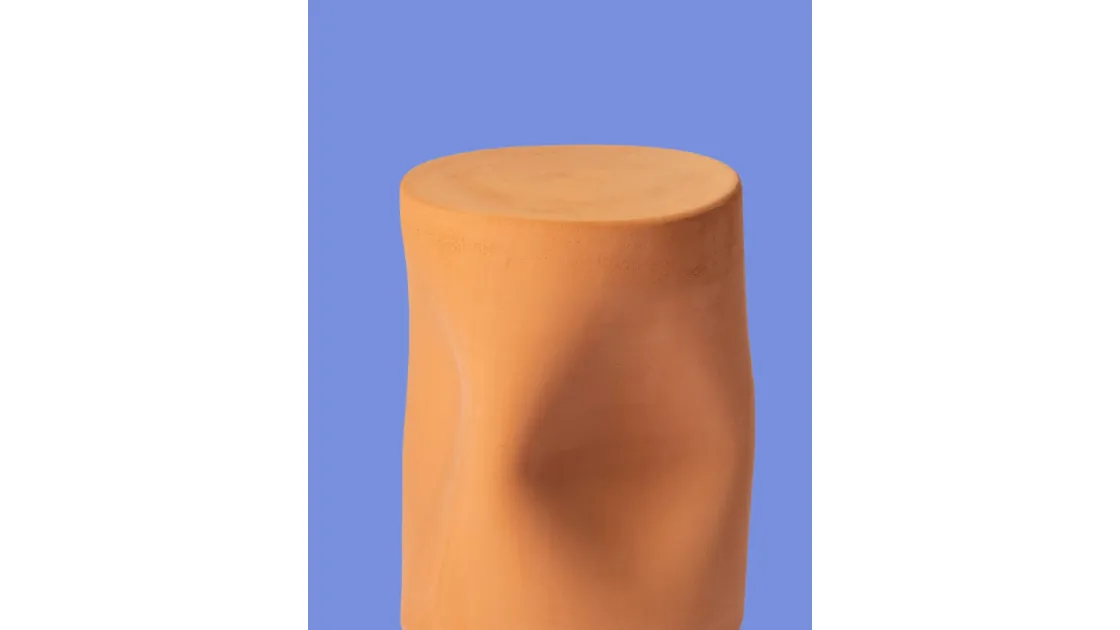 Tavolino in terracotta Toblo di Miniforms