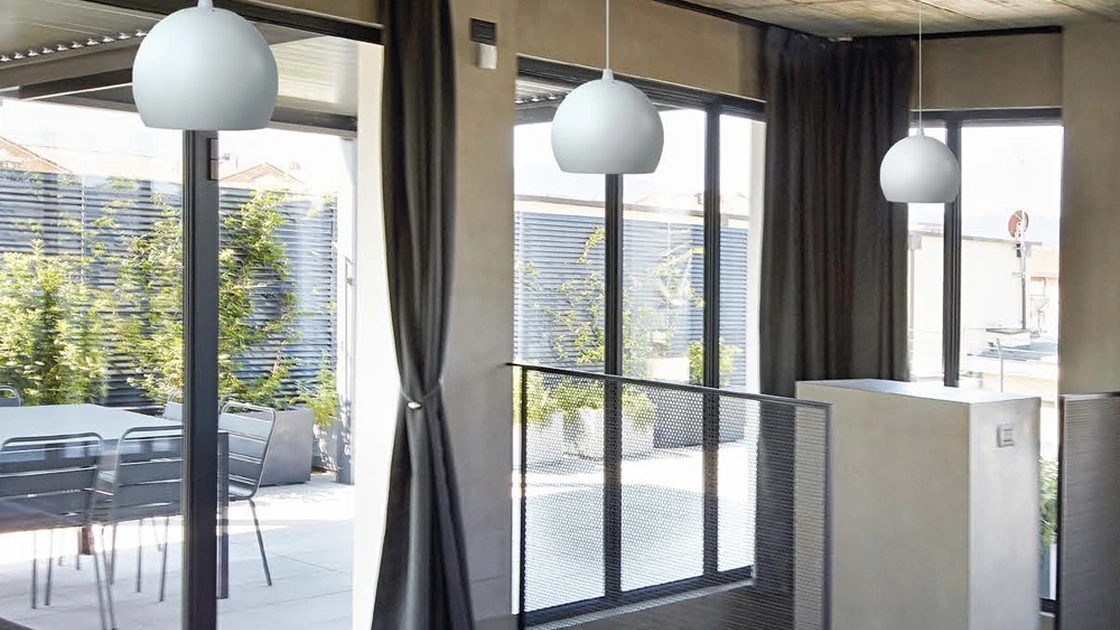 Lampada a sospensione Ball in alluminio di Cattaneo