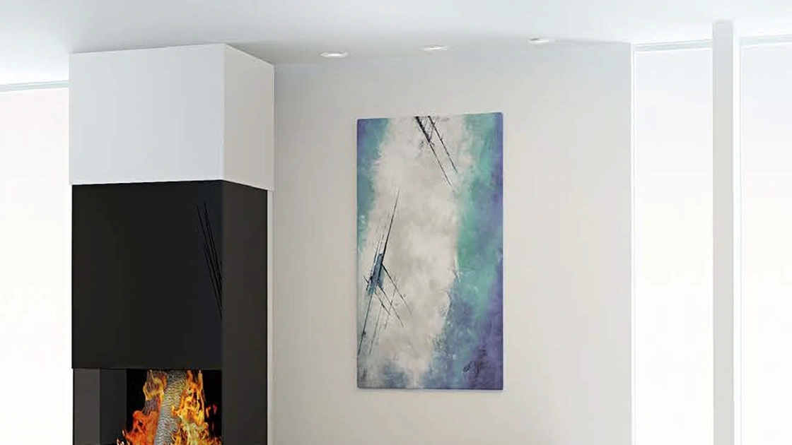 Lampada a soffitto Bolle in ferro verniciato di Cattaneo