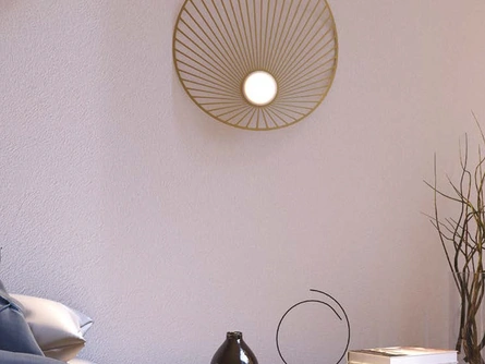 Lampada a parete Rays di Cattaneo