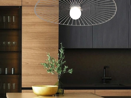 Lampada a sospensione Rays di Cattaneo