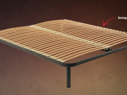 Linea Letto anatomica in metallo Agata di Ideare