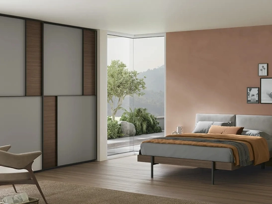 Armadio con ante scorrevoli Vela di Dielle Modus