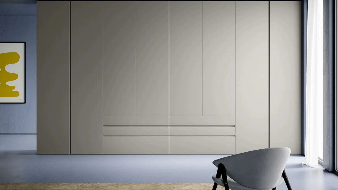 Armadio con ante battenti Gola di Dielle Modus