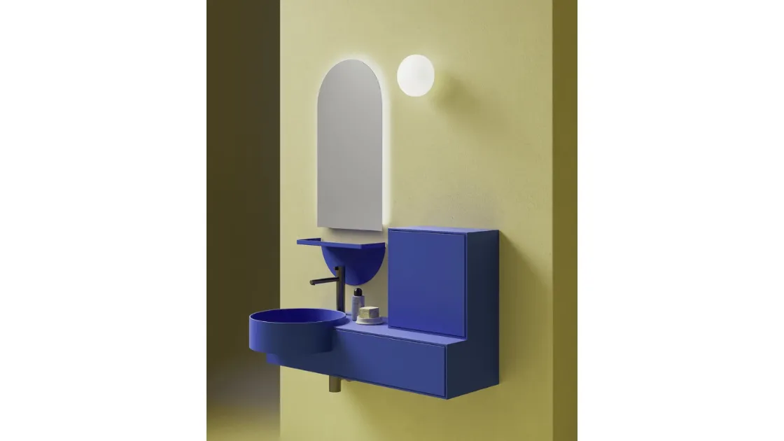 Mobile da Bagno sospeso Capsule Moove di Ardeco