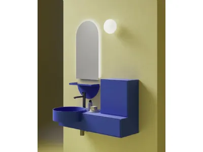 Mobile da Bagno sospeso Capsule Moove di Ardeco