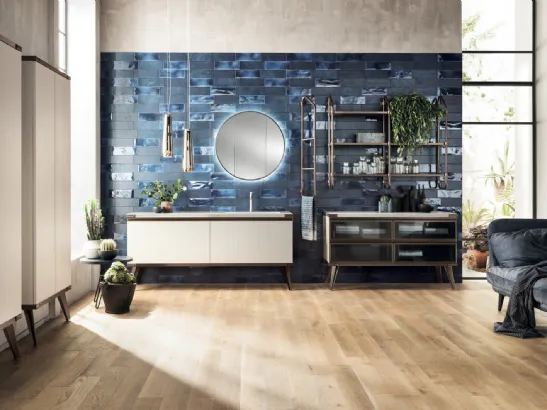 Mobile da Bagno Diesel in Decorativo Soft Beige di Scavolini Bathrooms