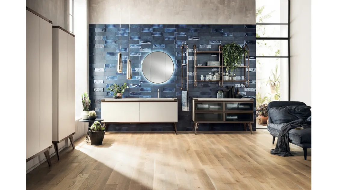 Mobile da Bagno Diesel in Decorativo Soft Beige di Scavolini Bathrooms