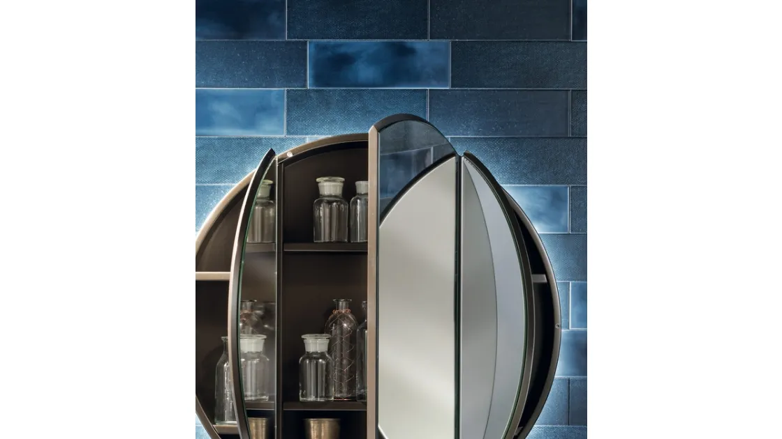 Accessorio da Bagno Diesel Specchiera Tonda Contenitiva Lunar Stock di Scavolini Bathrooms