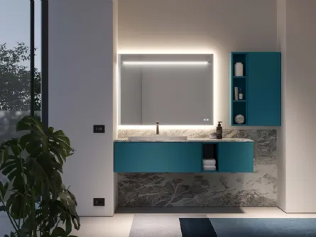 Mobile da Bagno sospeso Dogma 04 di Ideagroup