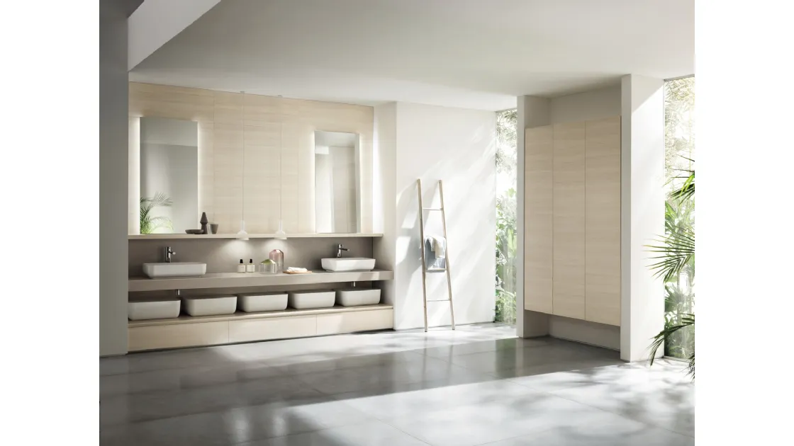 Mobile da Bagno Qi Armadio Olmo di Scavolini Bathrooms