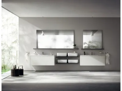 Mobile da Bagno Qi Laccato Opaco Bianco di Scavolini Bathrooms