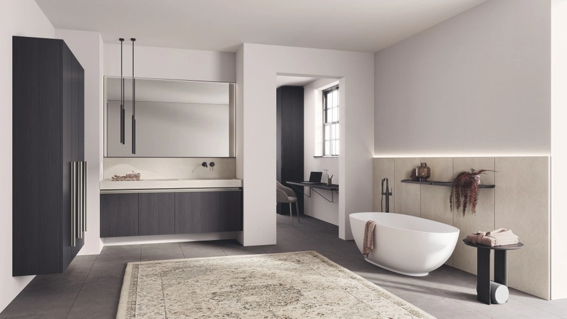 Mobile da Bagno Stilo Decorativo Quercia Brownie di Scavolini Bathrooms