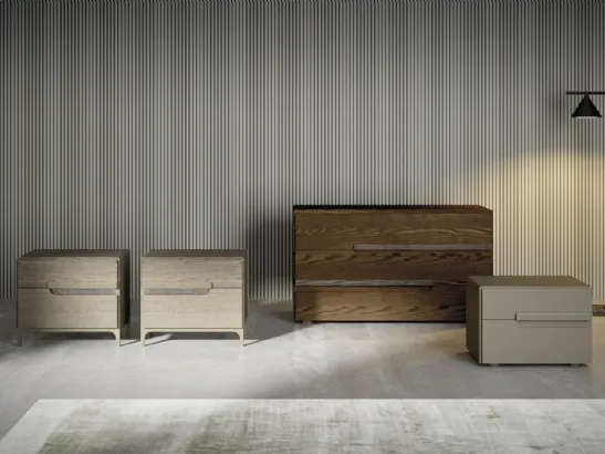 Gruppo Notte in legno Ariel Plus di Mobilgam