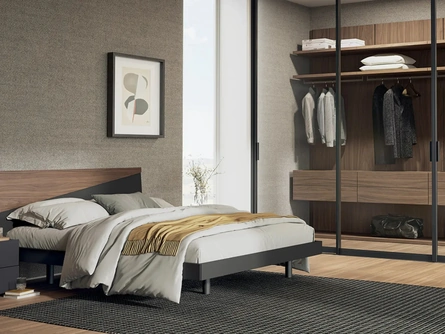 Letto con testiera Atena di Dielle Modus