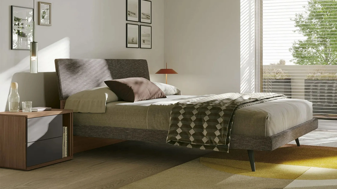 Letto moderno Flap di Dielle Modus