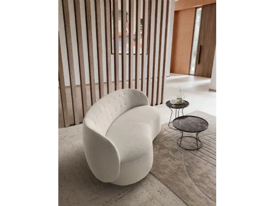 Divano lineare Moby Loveseat in tessuto di Le Comfort