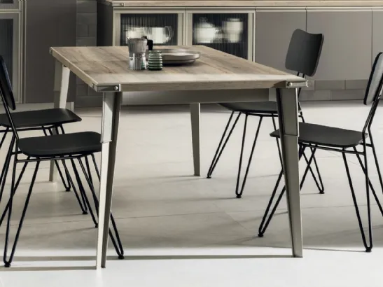 Tavolo allungabile Open Workshop di Scavolini