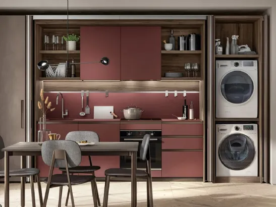 Cucina Boxi Rosso Jaipur di Scavolini