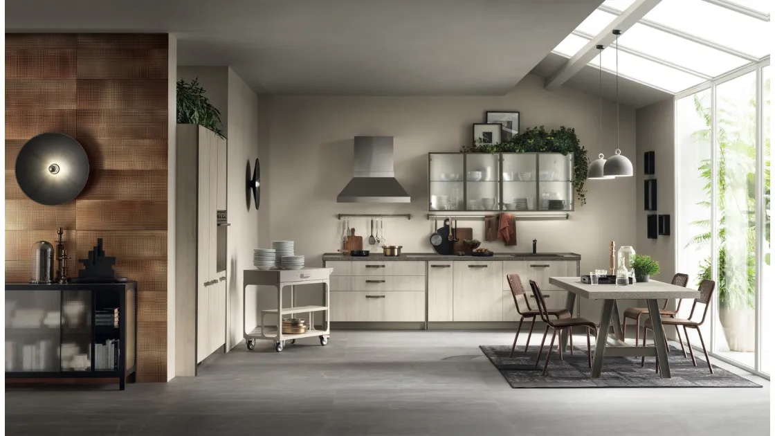 Cucina Moderna Diesel get Together Bright Metropolitan di Scavolini