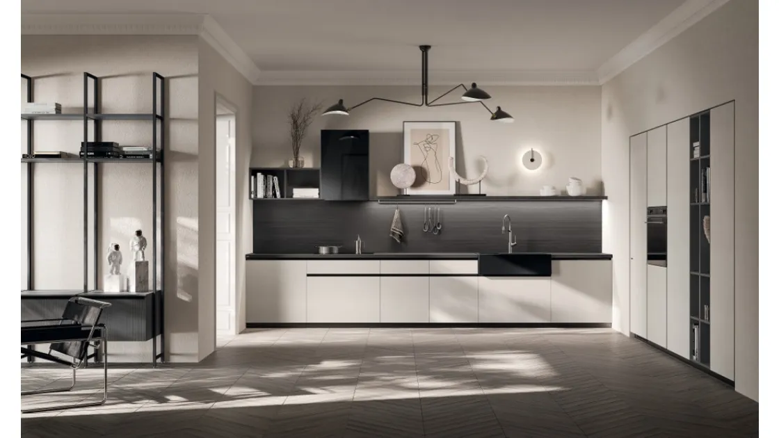 Cucina su misura Mira in decorativo Home Matter e Gate Matter di Scavolini